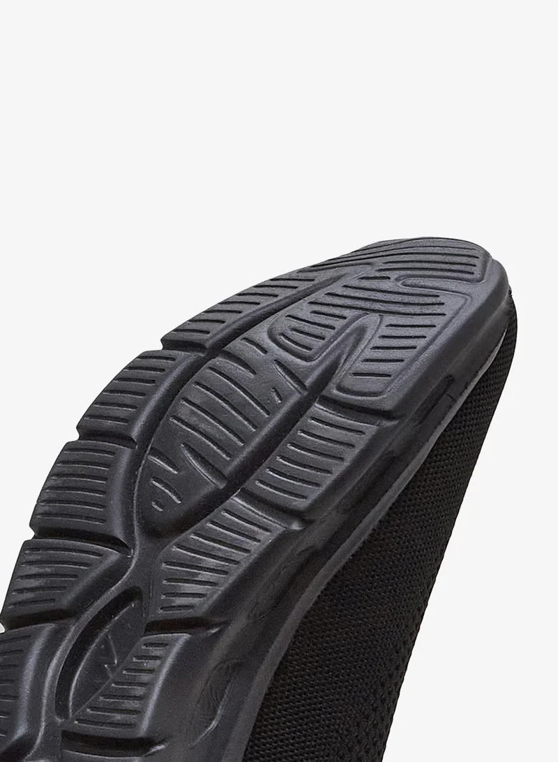 CAMPUS Full Blk Campus Men's All-Black Slip-On Shoes – Cushioned, Lightweight, Easy Wear for Men | Best Price UAE