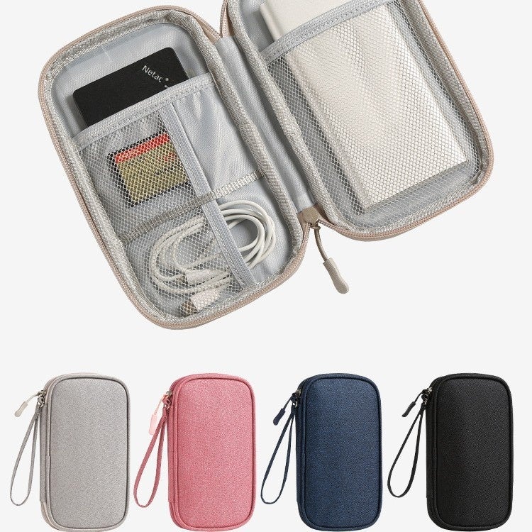 Data Cable Organizer, Earphone Case, Charger & Phone Storage  Bag