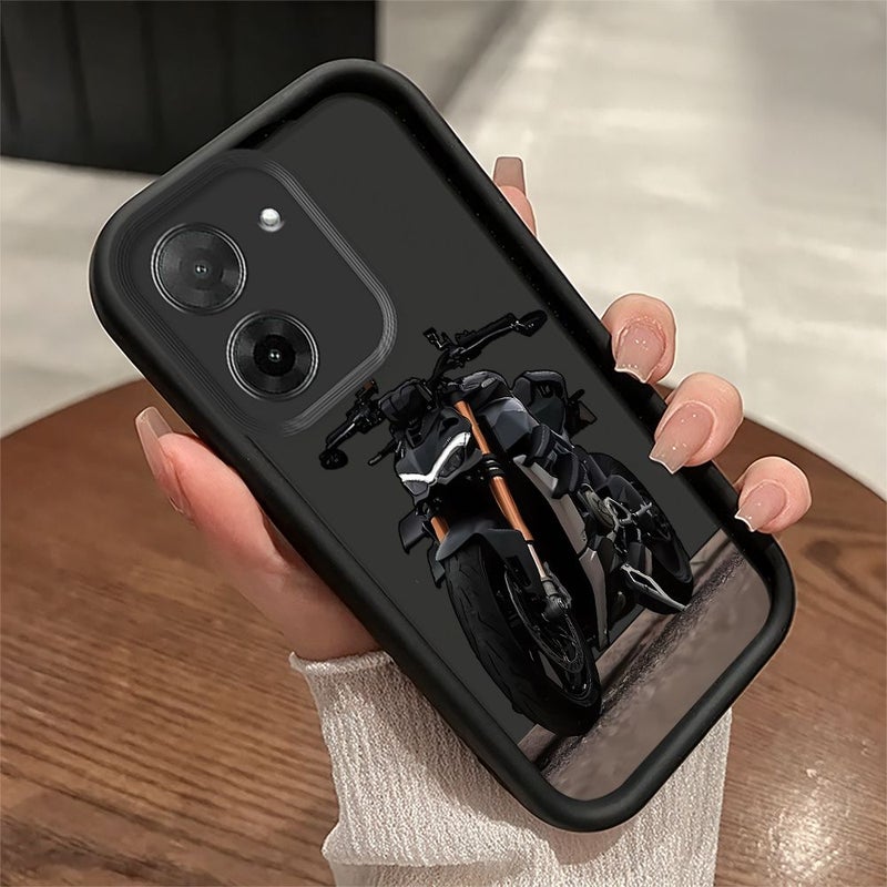 Black Soft TPU Phone Case For Oppo A57 4G Shockproof Anti Slip Durable - Image 2