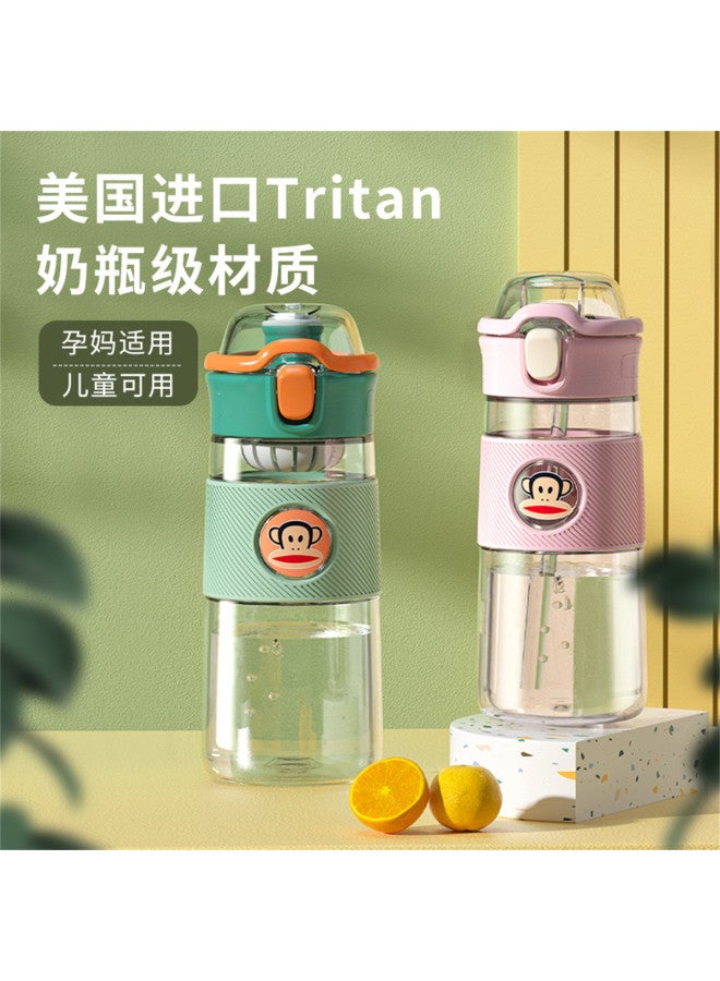 Paul Frank Straw Cup Tritan Children's High Aesthetic Sports Water Bottle Women Large Capacity Cup Pregnant Women - Image 3