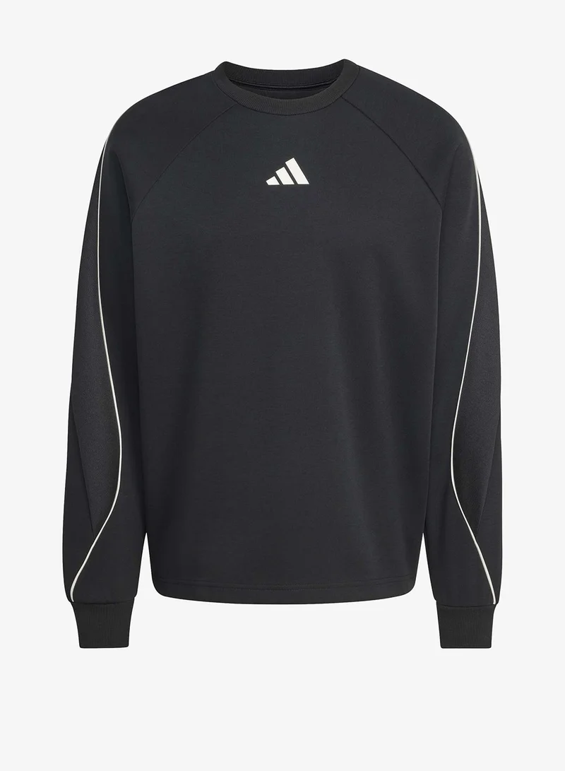 Adidas  Stadium Logo Sweatshirt for Men | Best Price UAE