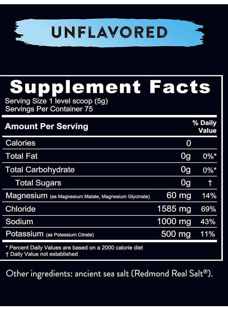 Redmond Re-Lyte Electrolyte Drink Mix (Unflavored) - Image 2