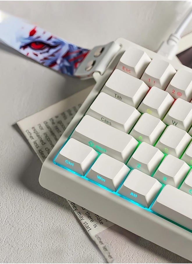 MADLIONS - MAD60 HE RGB Magnetic Switch Keyboard, Wireless/Bluetooth/USB RGB Backlit Soundproofing Foam,60% Magnetic Switch Hall Effect Adjustable, for PC Mac Win - Image 1