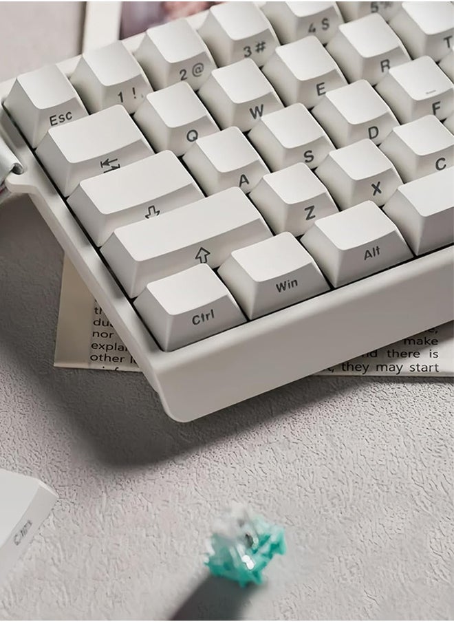 MADLIONS - MAD60 HE RGB Magnetic Switch Keyboard, Wireless/Bluetooth/USB RGB Backlit Soundproofing Foam,60% Magnetic Switch Hall Effect Adjustable, for PC Mac Win - Image 1