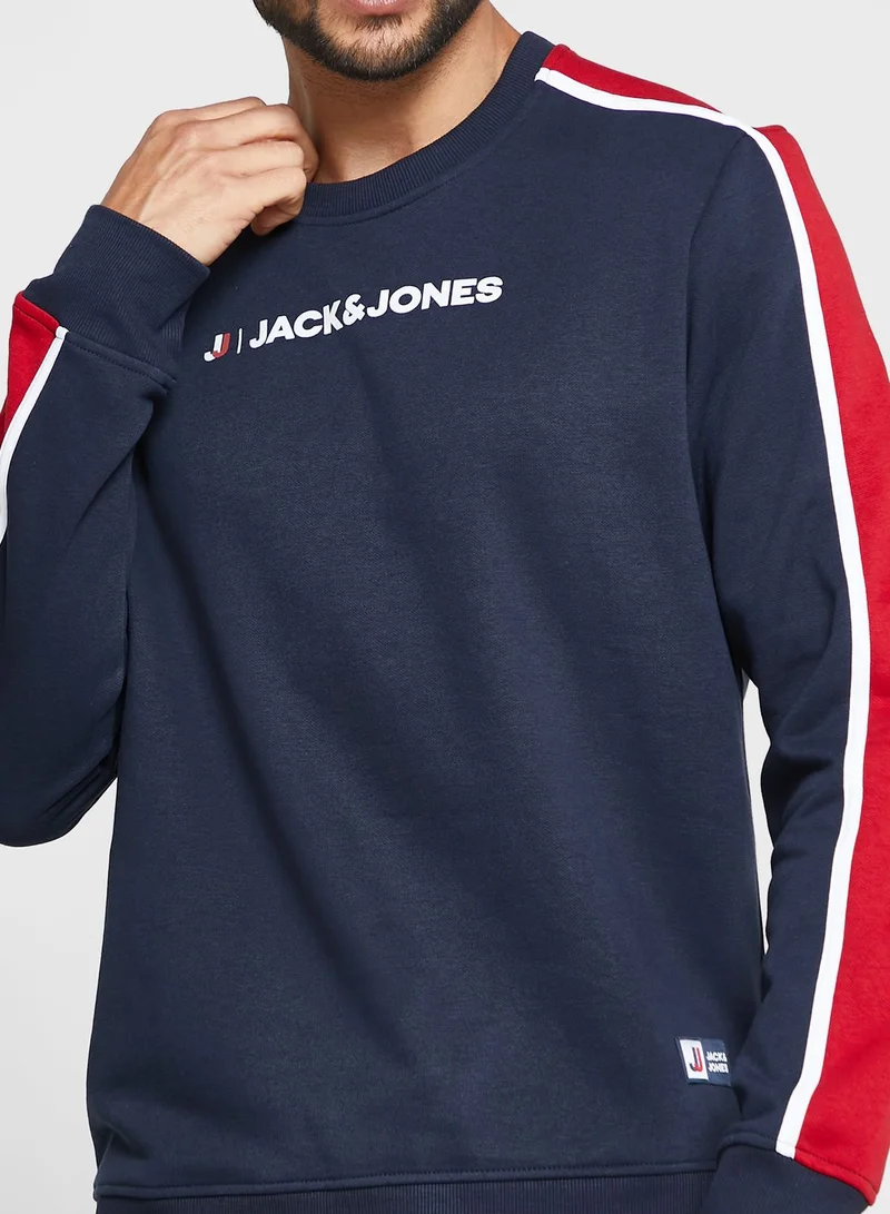 JACK & JONES Logo Sweatshirt