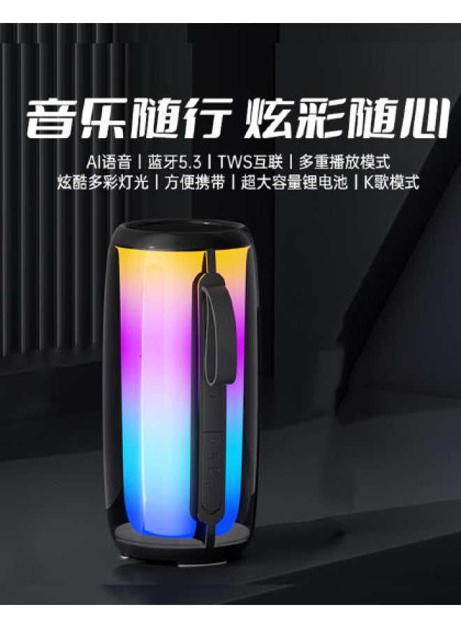 aigo Wireless Bluetooth Microphone Speaker All-in-one For Home Karaoke, Outdoor Square Dancing, And Family Ktv - Image 1