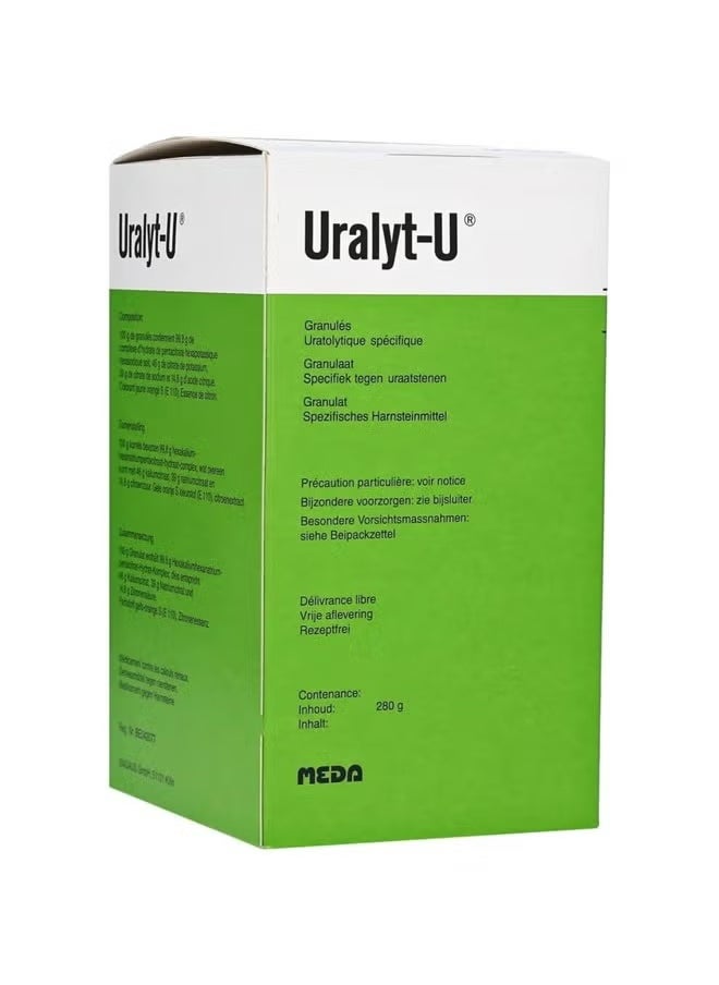 URALYT-U Uralyt-U – Alkalizing Urinary Supplement for the Relief of Urinary Tract Discomfort 