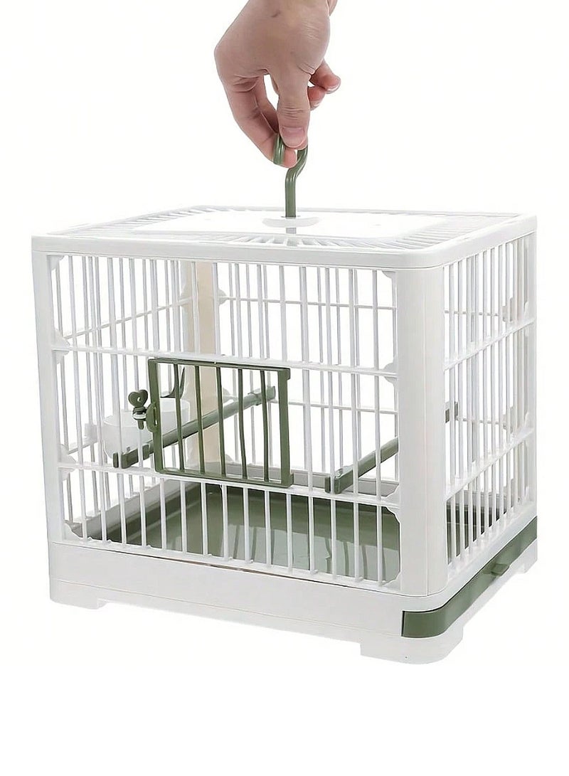 كيدل قفص الطيور، حامل الطيور، قفص سفر الطيور، قفص الببغاء الصغير والببغاء - Image 5