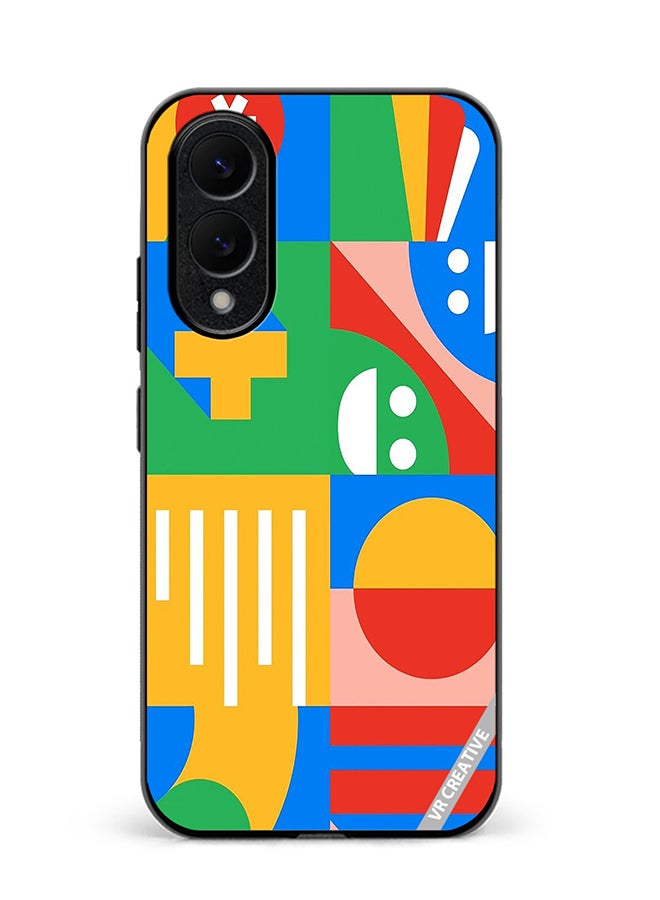 VR CREATIVE Protective Case Cover For Samsung Galaxy S25 Edge  Design Multicolour