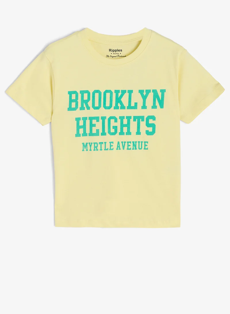 ريبلز مع نمشي Girls Drop Shoulder T-shirt