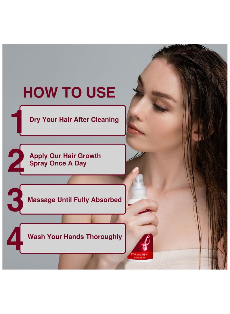 EELHOE Minoxidil Foam for Women Hair Growth: 5% Minoxidil as Women's Hair Loss Treatments and Hair Thickening Products - Image 3