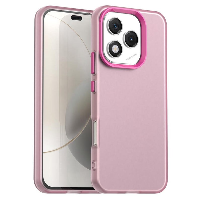 erorex For Honor 400 Lite Global Candy PC Hybrid TPU Shockproof Phone Case(Red) - Image 1