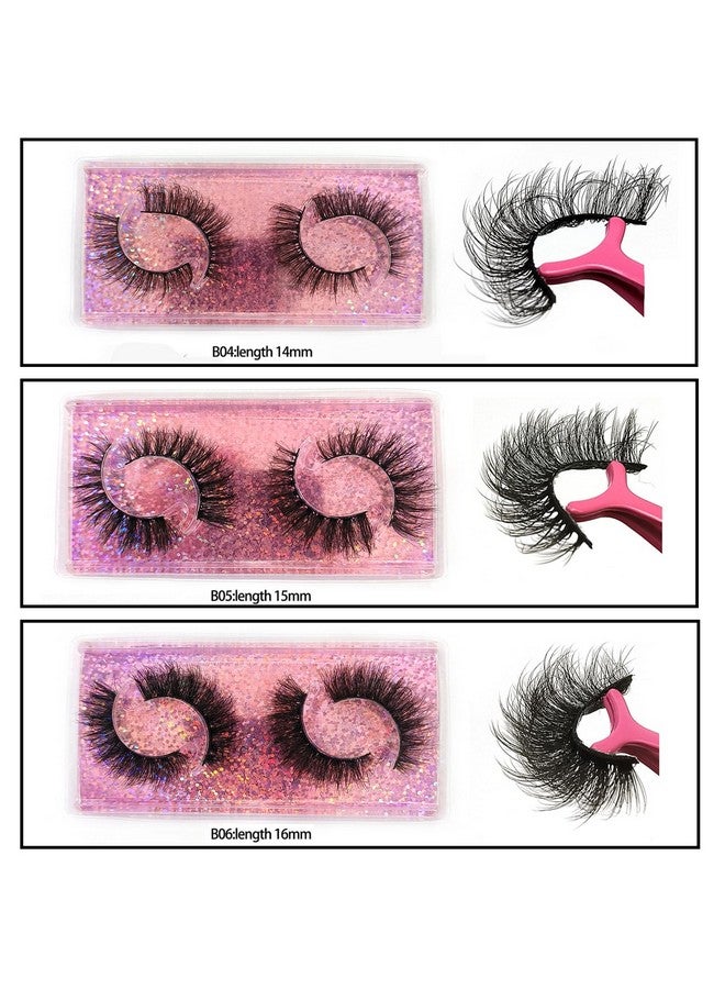 U-Hotmi Fluffy False Eyelashes 12-15mm Natural Look Lashes 10 Styles Faux Mink Lashes Bulk Total 20 pairs - Image 5