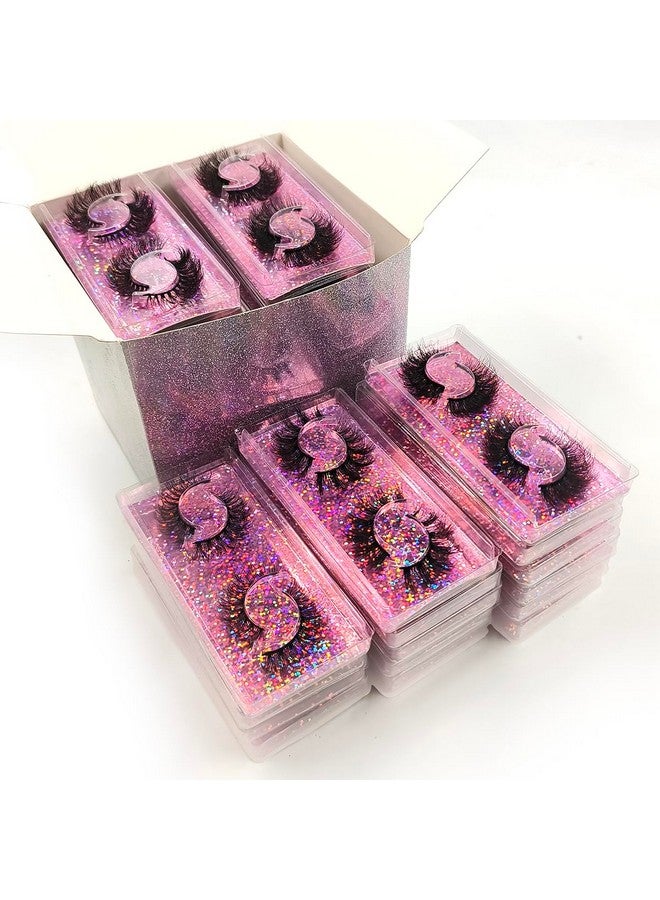 U-Hotmi Fluffy False Eyelashes 12-15mm Natural Look Lashes 10 Styles Faux Mink Lashes Bulk Total 20 pairs - Image 1