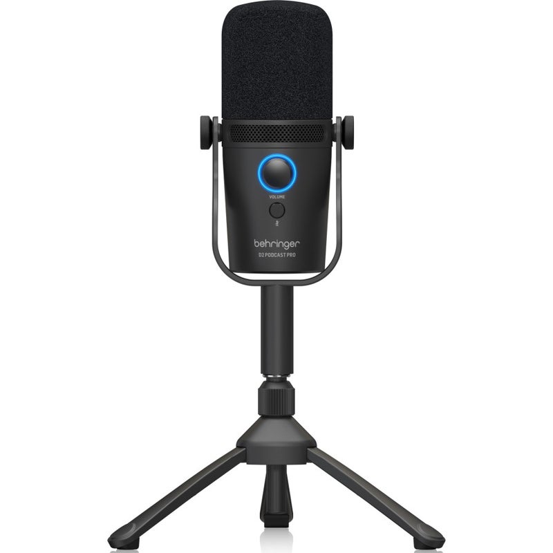behringer Behringer D2 PODCAST PRO Large Diaphragm Dynamic USB Microphone - Image 1