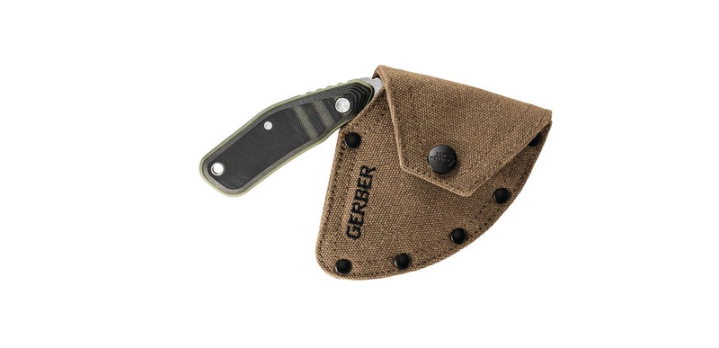 Gerber سكين جيربر جير داونويند - سكين أولو مع غلاف لمعدات الصيد - أسود - Image 3
