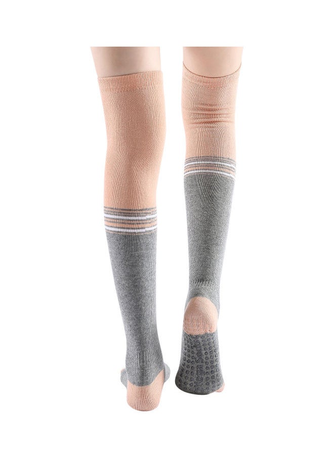 NIBEMINENT - Thigh High Soft Stretchy Yoga Socks 14 x 3 13cm - Image 1