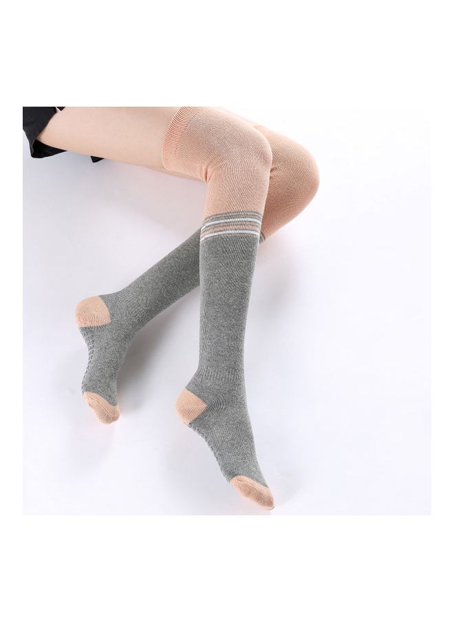 NIBEMINENT - Thigh High Soft Stretchy Yoga Socks 14 x 3 13cm - Image 1
