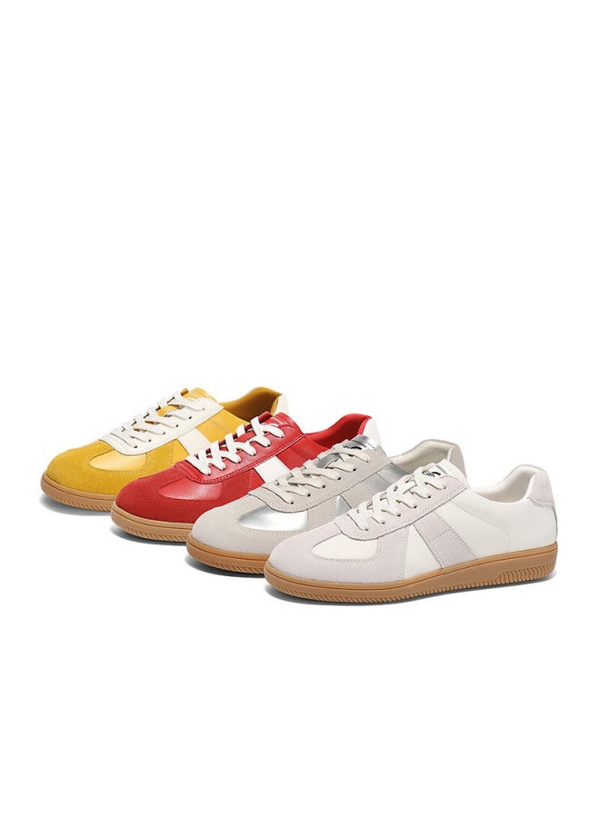Senda a Women's Summer Training Shoes Patchwork Sports Outdoor Casual Sneakers Yellow Size 39 - Image 3