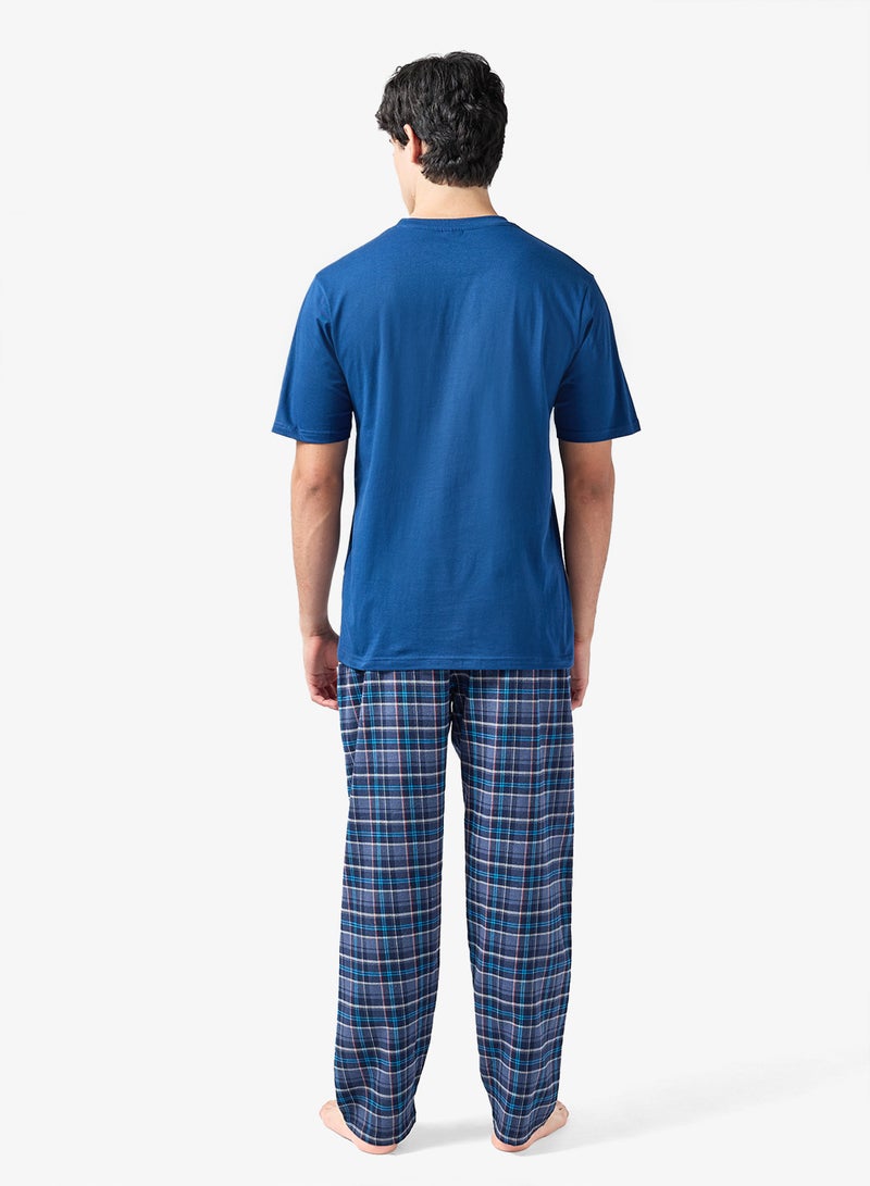 سفنتي فايف طقم بيجامة تي شيرت وبنطلون - Image 3