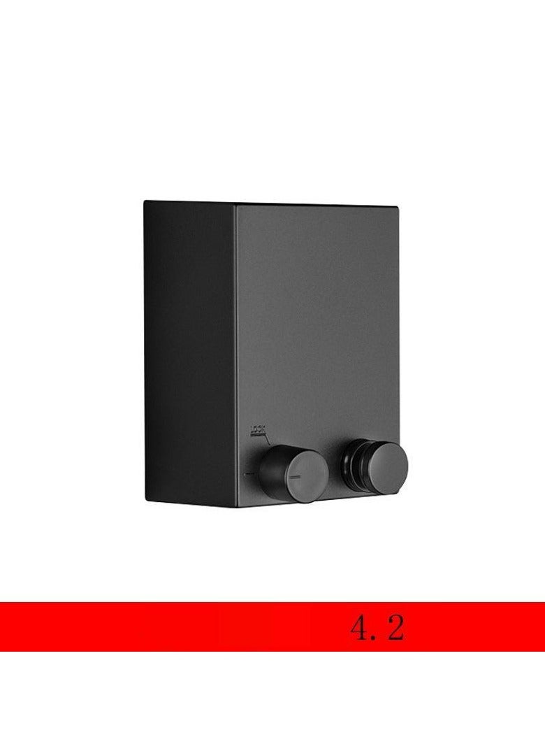 Loquat Adjustable Stainless Steel Clothesline for Indoor and Outdoor Use(Black Square Clothes Drying Rope 9021B (Comes with Drill-Free Glue))