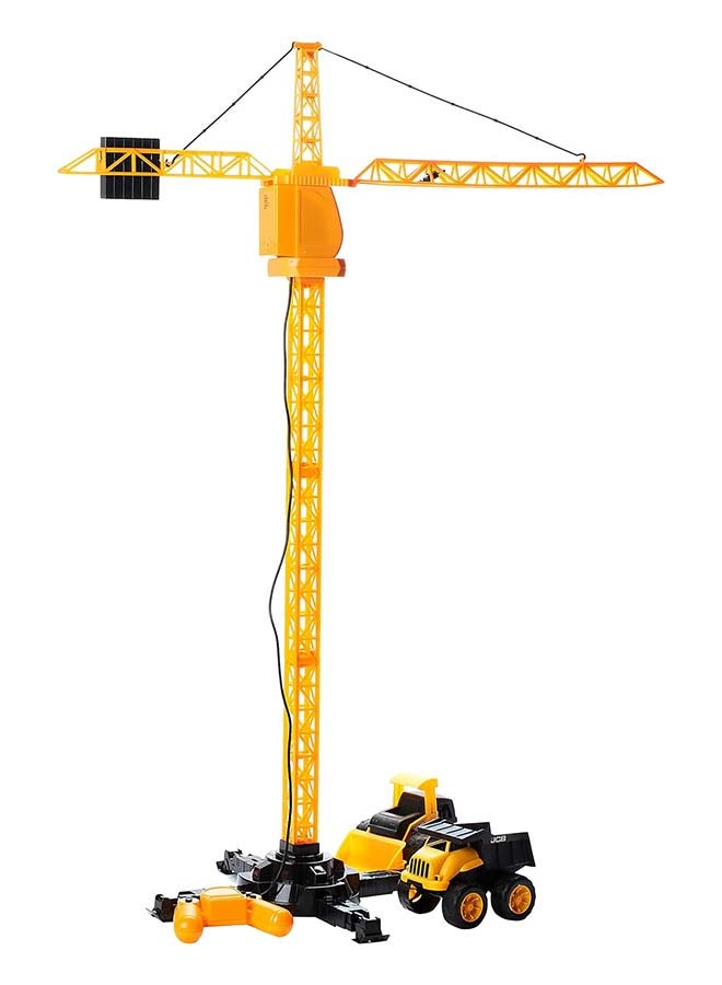 D-Power برج الرافعة عن بُعد من تيمستيرز JCB 100 سم | يعمل بالبطارية الرافعة تحتاج إلى 3 بطاريات AA (غير مدرجة) | ارتقِ بوقت لعب طفلك مع برج الرافعة عن بُعد من JCB | مناسب للأعمار 3 سنوات فما فوق - Image 5