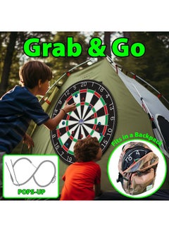 Funwares 36" Giant Dart Board For Adults And Kids, 25% Larger Than The Competition For Ultimate Indoor Fun And Outdoor Fun, Party Game For Families, Games For Kids 8-12, And Dart Game For Adults  - Image 3