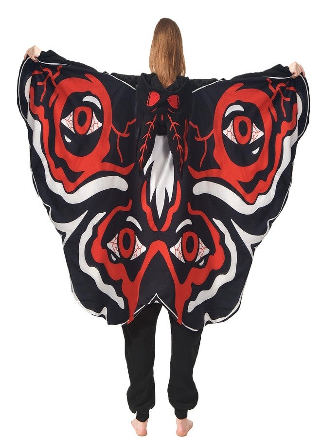 YUTCOTC Mothman Costume Mothman Onesie Pajamas Halloween Cosplay Unisex Party Costume - Image 2