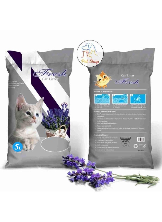 Fresh Cat Litter with a lavender scent - Image 2