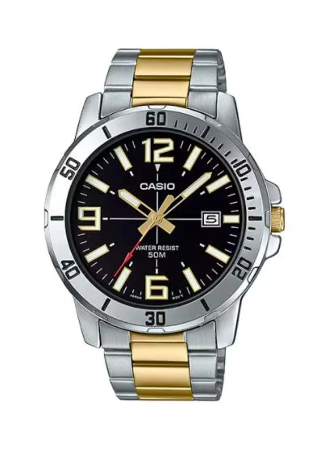 كاسيو MTP-VD01SG-1B Analog Quartz Two-tone Stainless Steel