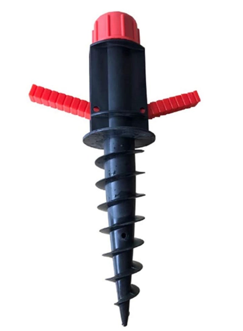 SYOSI Umbrella Anchor Stand, Beach Umbrella Anchor Stand Holder Plastic Umbrella Sand Grabber Fishing Pole Sand Anchor Outdoor Supplies  - Image 1