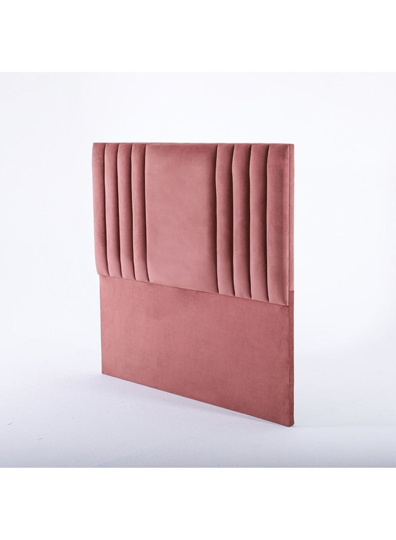 Karnak Superior Upholstered Velvet Bed Frame Bedroom Furniture Strong And Sturdy Modern Design Wooden Bed | Quiet & Comfortable Bed (USA - Queen 150x200cm, Pink) - Image 5