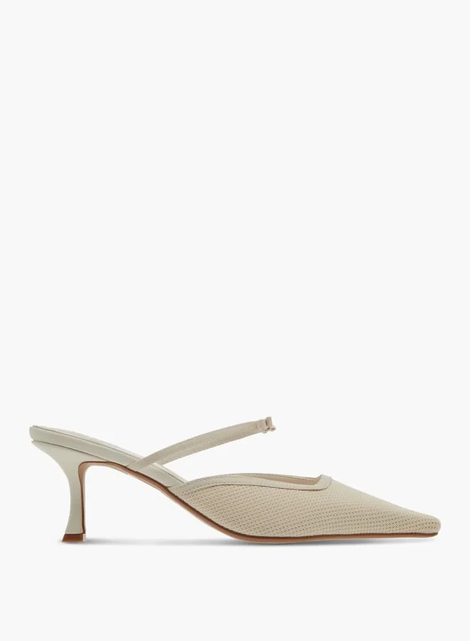 Celeste Women's Bow Accent Slip-On Shoes with Stiletto Heels