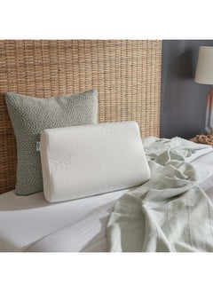 Tempur-Pedic TEMPUR-Ergo Neck Pillow, Medium Profile, White