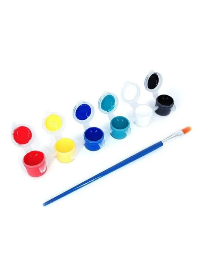 Color Set with Paint Brush for Art and Crafts Activity Best for Kids for Recreational Activities - Image 1