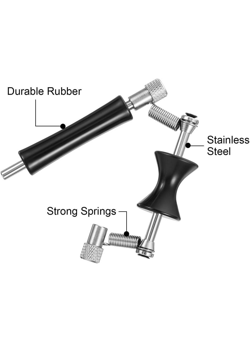1Pcs Guitar Rolling Capo Sliding Adjustable Rubber and Stainless Steel Capo for Tuning Tone of String Instruments Like Folk Classic Acoustic Electric Guitar Ukulele Mandolin Banjo - Image 3
