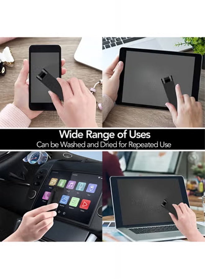 Taimi All-in-One Touchscreen Cleaner, Spray and Built-in Microfiber Cloth with Clear Protective Case, Screen Cleaner for All Phones, Laptop and Tablet - Black - Image 5