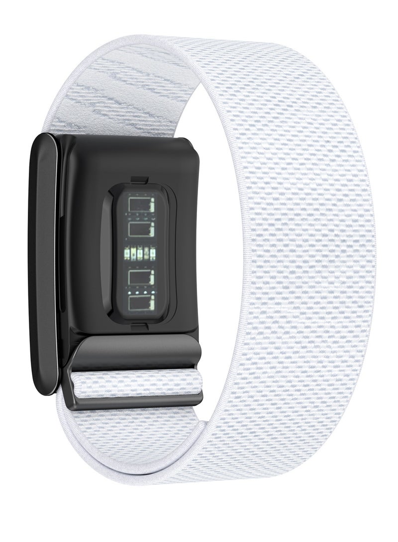 RinGinG Breathable Elastic Wristband for Whoop MG – Durable adjustable woven strap with moisture-wicking nylon blend, engineered for round-the-clock wear during sleep monitoring, gym workouts, and activity tracking. Combines breathable comfort and strap adjustability for seamless band replacement. Tool-free installation. - Image 2