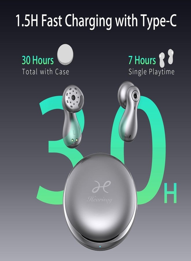 Hearisay AI Translation Earbuds Real Time 144 Languages Translator 99% Accuracy with 4-Mic Earbuds 2-Way TWS Interpreter Earbuds Travel Business Study Compatible with iOS & Android No Subscription Required - Image 5