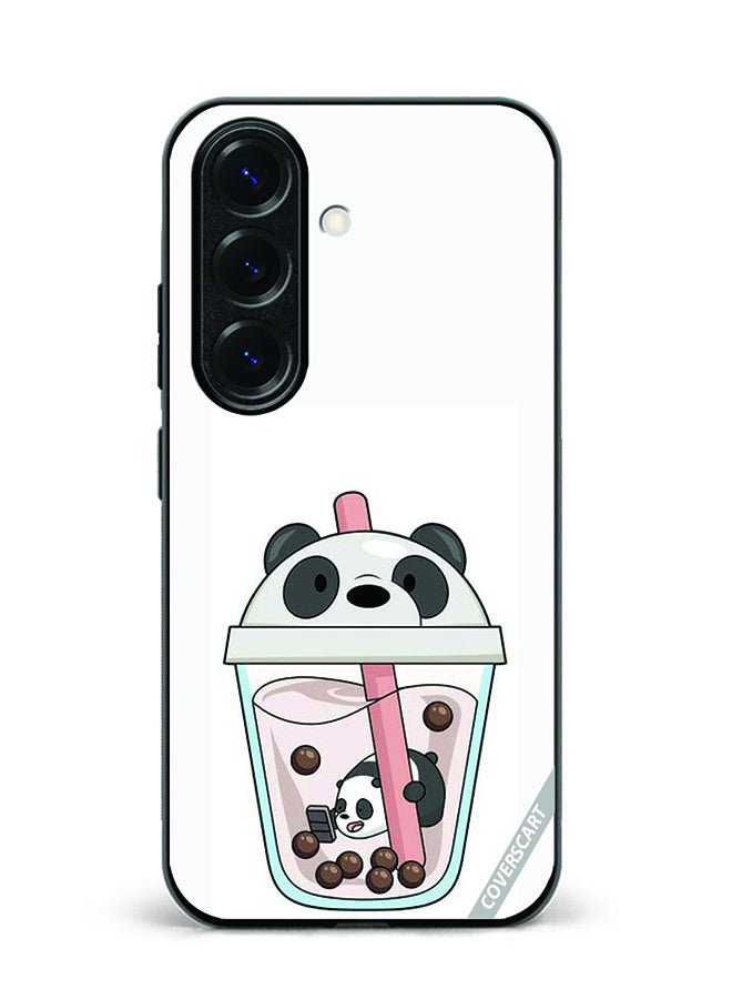 Protective Case Cover For Samsung Galaxy S25 Panda Design Multicolour