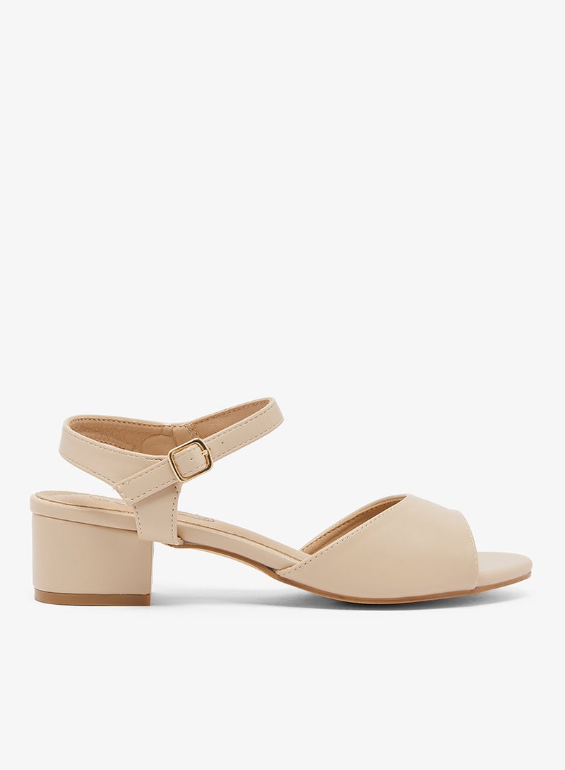 سبوت أون صندل بكعب منخفض - Image 1