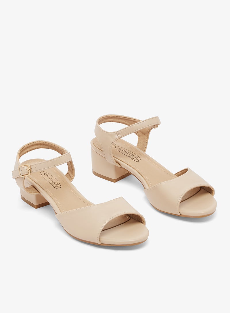 سبوت أون صندل بكعب منخفض - Image 4