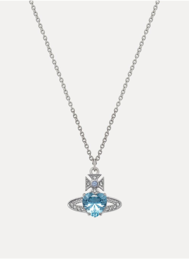 Vivienne Westwood Blue heart necklace  - Image 1
