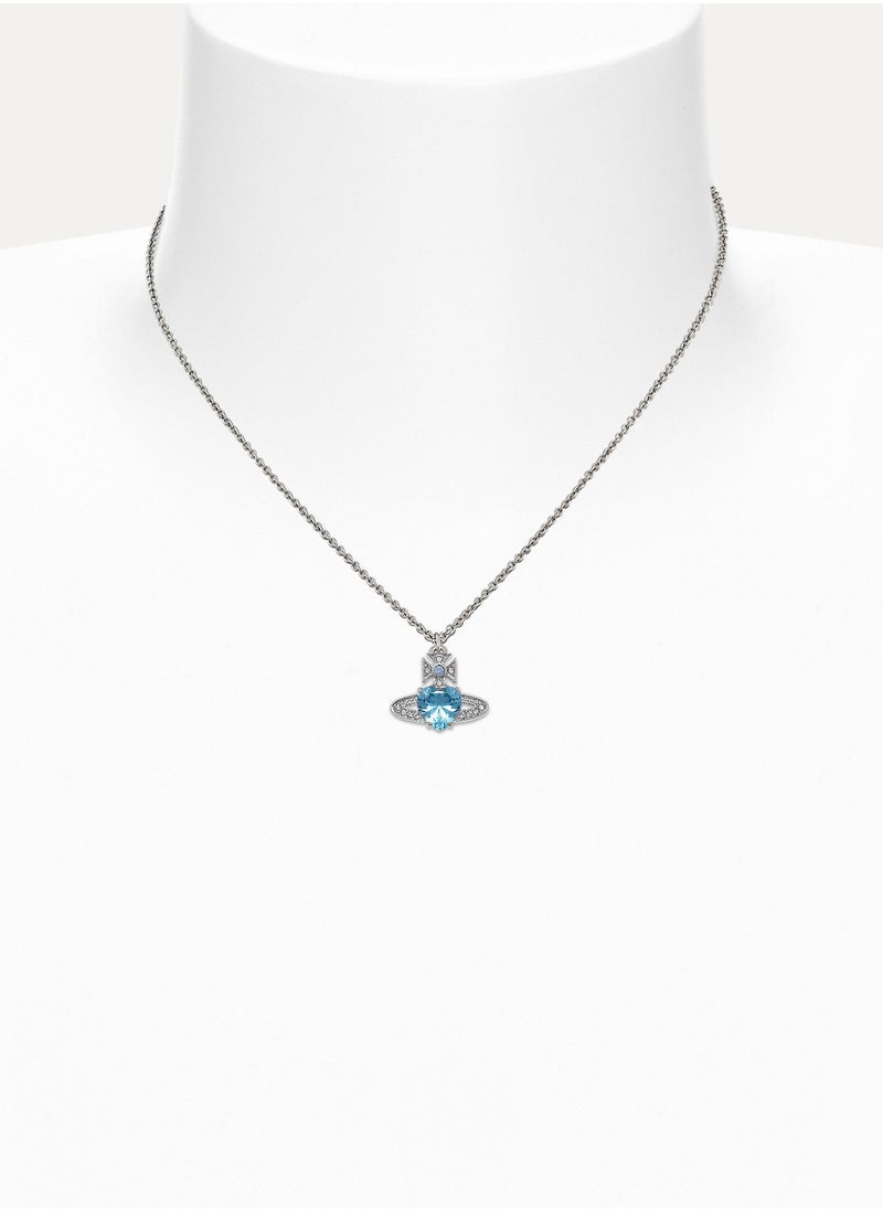 Vivienne Westwood Blue heart necklace  - Image 2