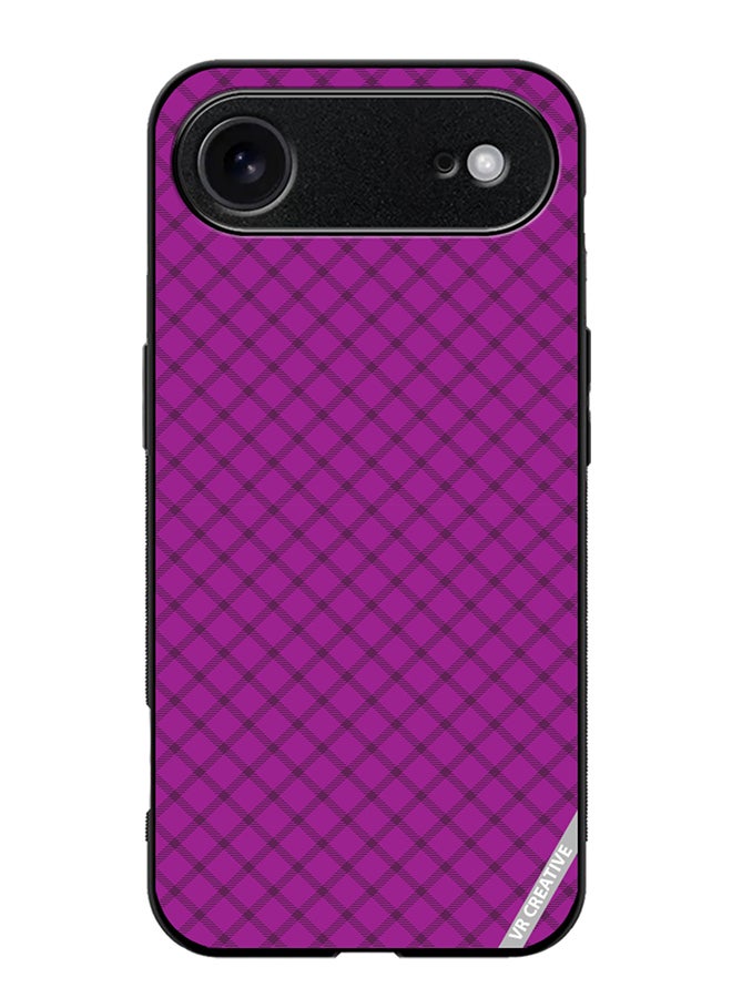 Protective Case Cover For Apple iPhone 17 Air Checks Color Square Geometric Texture Design Multicolour