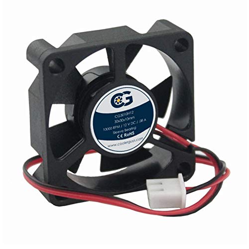 Coolerguys 30mm (30x30x10) 12V Cooling Fan - Image 2
