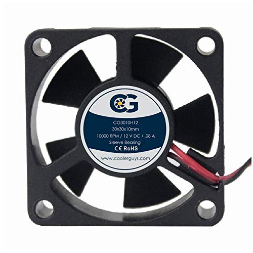 Coolerguys 30mm (30x30x10) 12V Cooling Fan - Image 5
