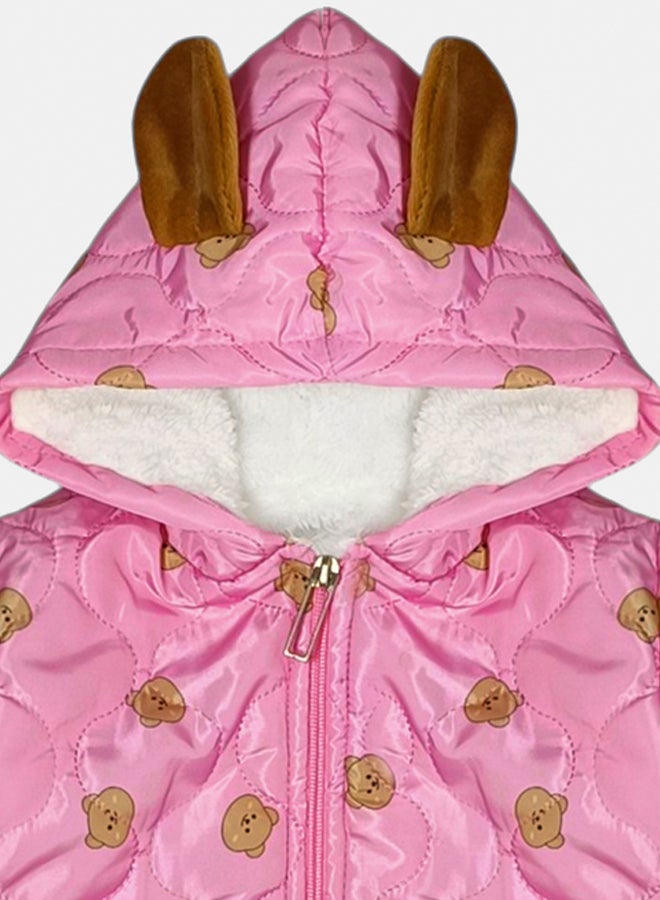 BabyShoora Baby Unisex Waterproof Fur Lined Winter Bodysuit - Image 4