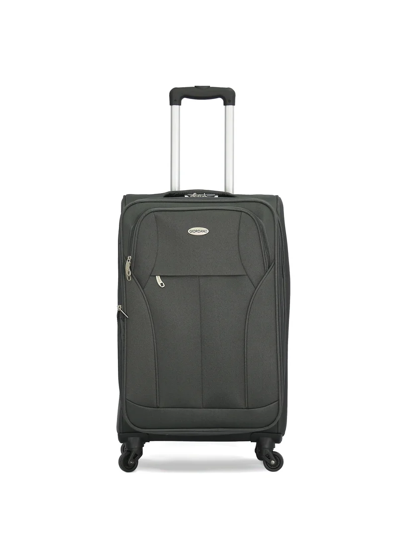 جيوردانو Giordano Softside  Luggage Trolley 3 PCS Set ,Grey
