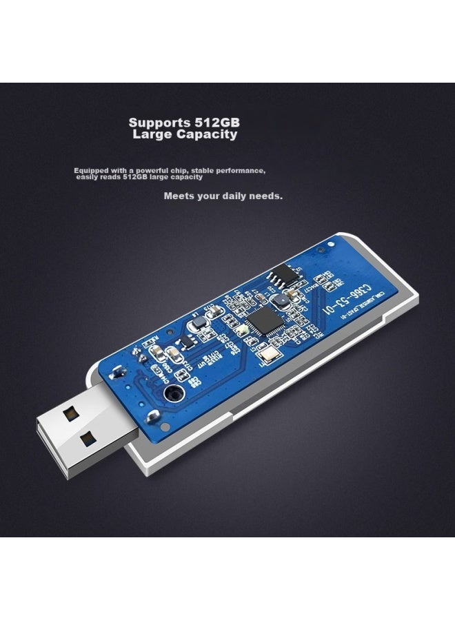 Chuanyu Usb 3.0 Standard Cf Card Reader, Compatible With Dslr Cameras/industrial-grade Cnc Machines, Specialized For Cf Storage Cards - Image 3